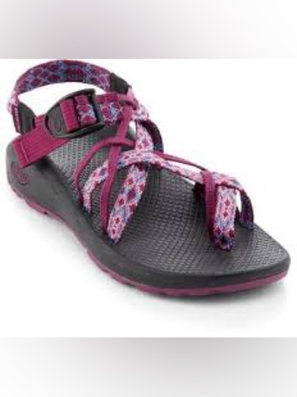 Chaco Women’s Burgundy Patterned Strap Sandals